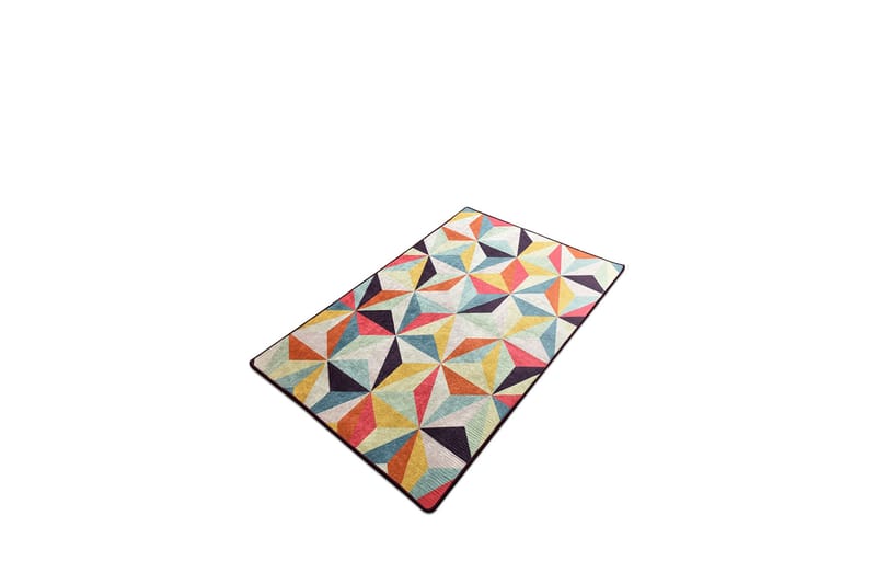 Matta Chanceux 100x200 cm - Flerfärgad/Sammet - Textil & mattor - Matta - Modern matta - Wiltonmatta