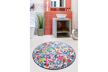 Matta Chilai 120 cm Rund - Multifärgad - Textil & mattor - Matta - Modern matta - Wiltonmatta