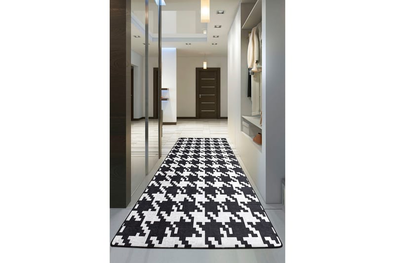 Matta Chilai 120x200 cm - Svart/Vit - Textil & mattor - Matta - Modern matta - Wiltonmatta