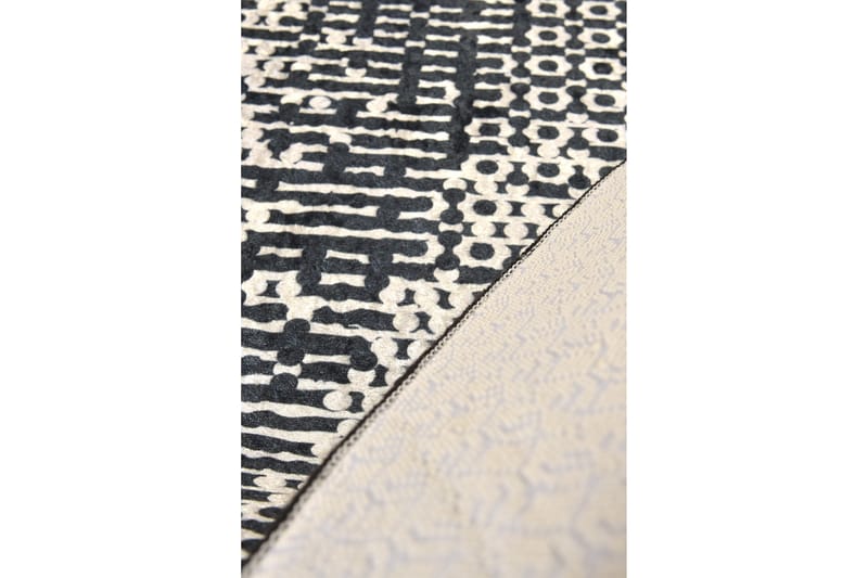 Matta Cosmach Rund 100 cm - Flerfärgad/Sammet - Textil & mattor - Matta - Modern matta - Wiltonmatta
