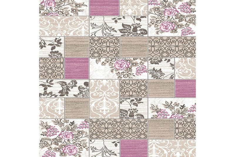 Matta Homefesto 100x150 cm - Multifärgad - Textil & mattor - Matta - Modern matta - Wiltonmatta