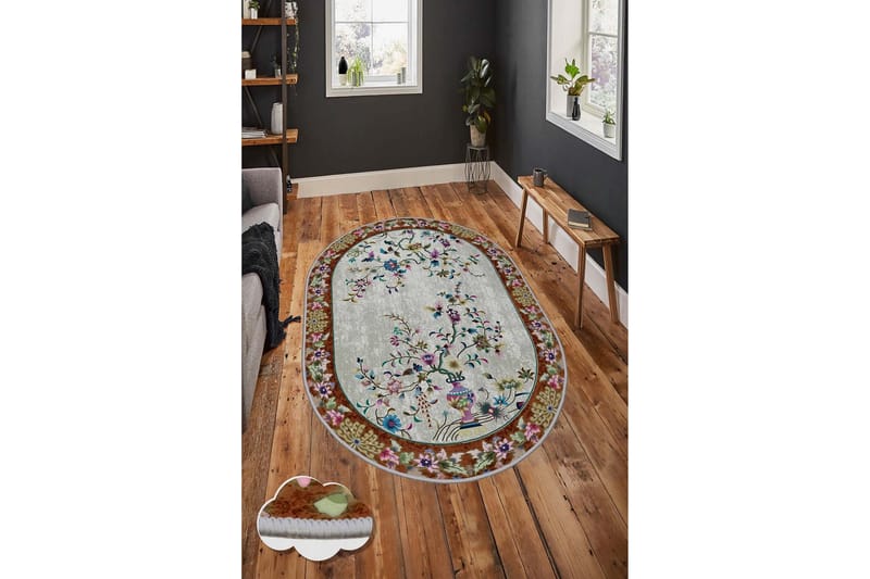 Matta Homefesto 100x150 cm - Multifärgad - Textil & mattor - Matta - Modern matta - Wiltonmatta