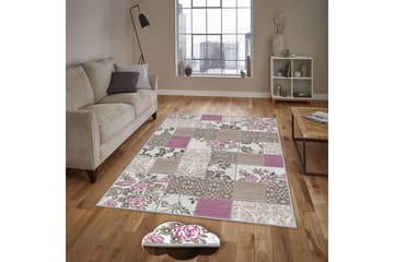 Matta Homefesto 100x150 cm - Multifärgad - Textil & mattor - Matta - Modern matta - Wiltonmatta