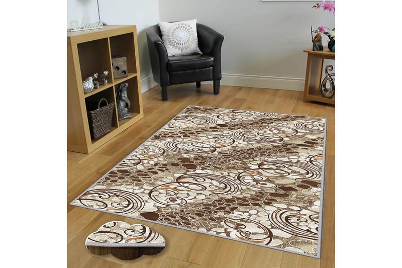 Matta Homefesto 100x200 cm - Multifärgad - Textil & mattor - Matta - Modern matta - Wiltonmatta