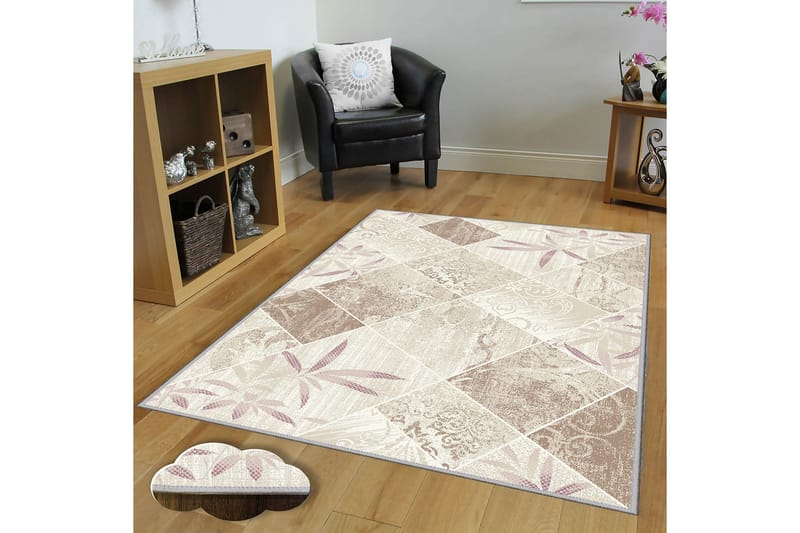 Matta Homefesto 100x200 cm - Multifärgad - Textil & mattor - Matta - Modern matta - Wiltonmatta