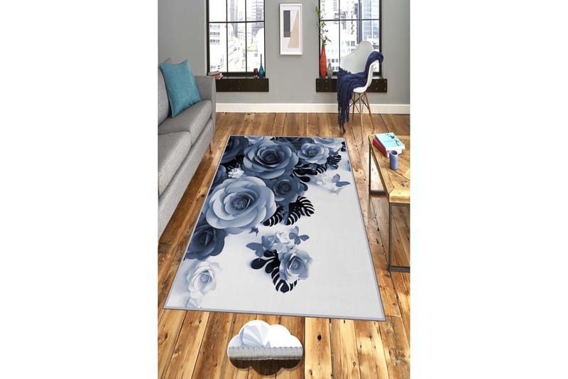 Matta Homefesto 100x300 cm - Multifärgad - Textil & mattor - Matta - Modern matta - Wiltonmatta