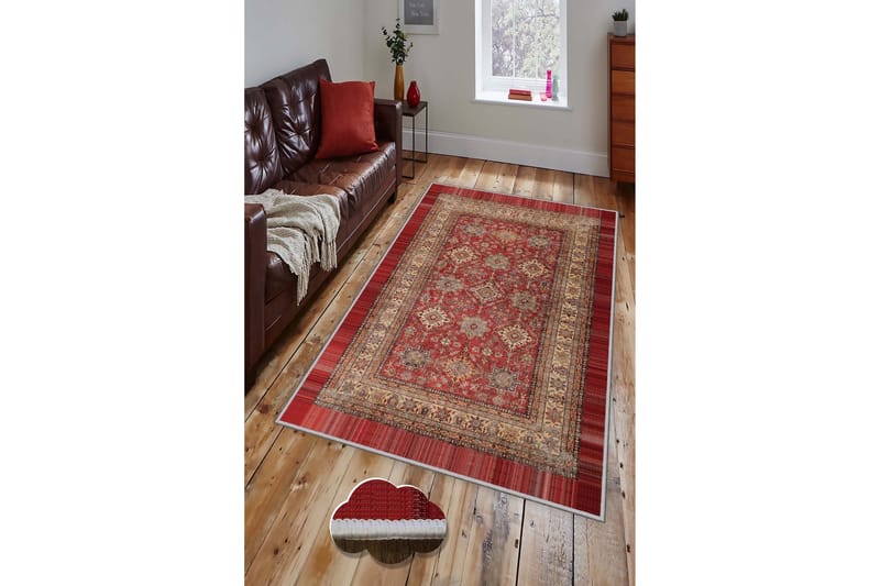 Matta Homefesto 140x220 cm - Multifärgad - Textil & mattor - Matta - Modern matta - Wiltonmatta
