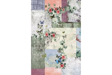 Matta Homefesto 140x220 cm - Multifärgad - Textil & mattor - Matta - Modern matta - Wiltonmatta