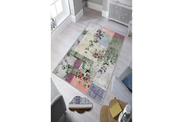 Matta Homefesto 140x220 cm - Multifärgad - Textil & mattor - Matta - Modern matta - Wiltonmatta
