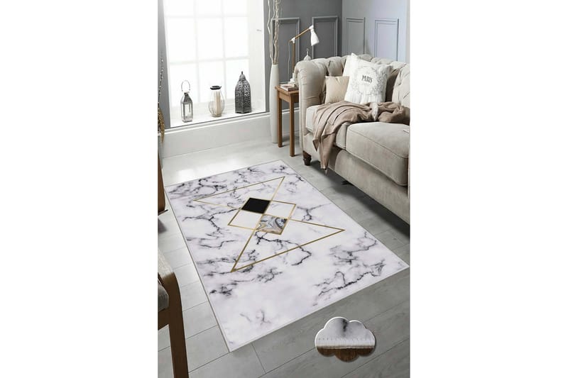 Matta Homefesto 140x220 cm - Multifärgad - Textil & mattor - Matta - Modern matta - Wiltonmatta