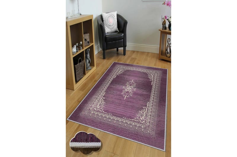 Matta Homefesto 140x220 cm - Multifärgad - Textil & mattor - Matta - Modern matta - Wiltonmatta