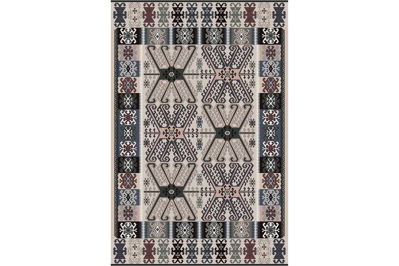 Matta Homefesto 140x220 cm - Multifärgad - Textil & mattor - Matta - Modern matta - Wiltonmatta