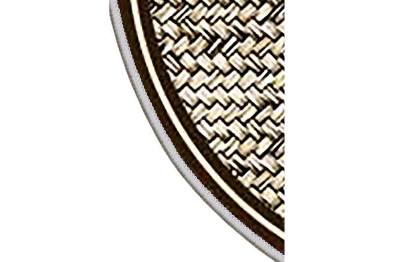 Matta Homefesto 70 cm Rund - Multifärgad - Textil & mattor - Matta - Modern matta - Wiltonmatta