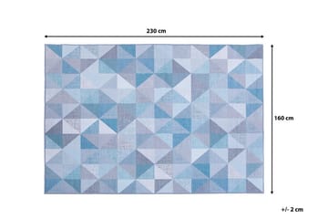 Matta Kartepe 160x230 cm - Blå - Textil & mattor - Matta - Modern matta - Wiltonmatta