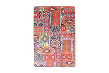 Matta Lapwurk 140x190 cm - Flerfärgad/Sammet - Textil & mattor - Matta - Modern matta - Wiltonmatta