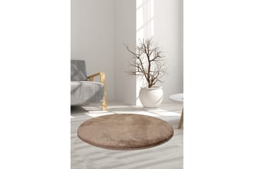 Matta Maggiolina Rund 90 cm - Beige/Akryl - Textil & mattor - Matta - Modern matta - Wiltonmatta
