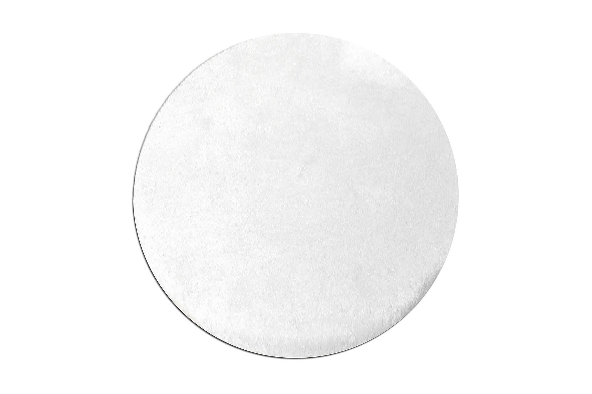 Matta Maggiolina Rund 90 cm - Vit/Akryl