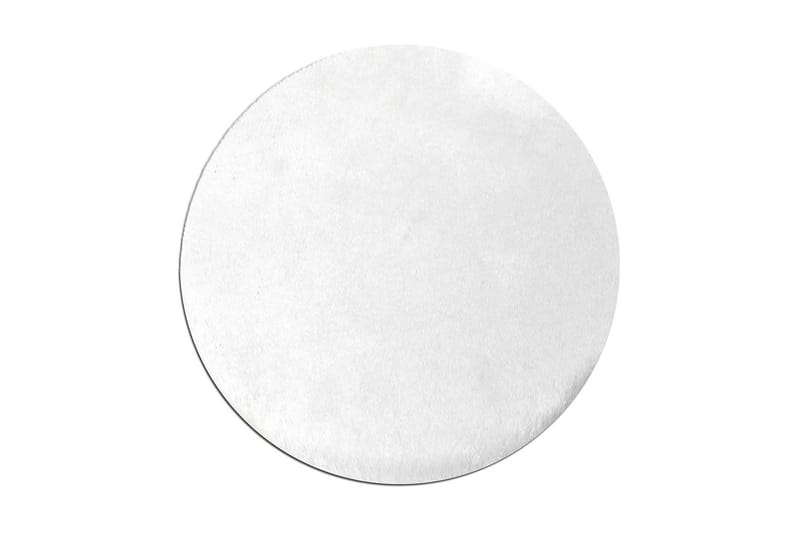 Matta Maggiolina Rund 90 cm, Vit/Akryl