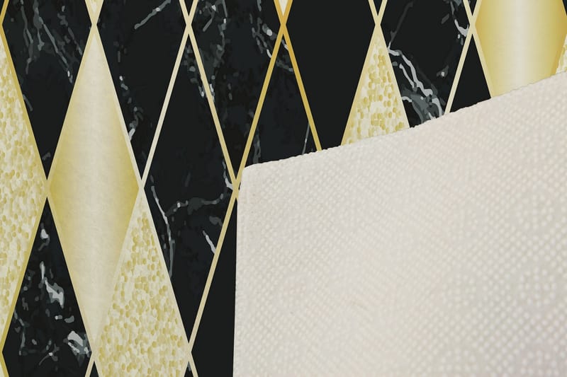 Matta Narinsah 100x150 cm - Flerfärgad - Textil & mattor - Matta - Modern matta - Wiltonmatta