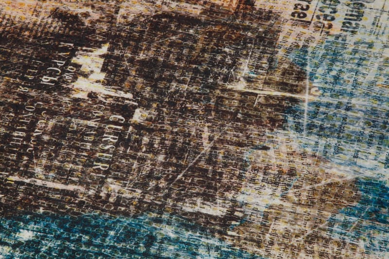 Matta Rickter 100x150 cm - Flerfärgad - Textil & mattor - Matta - Modern matta - Wiltonmatta