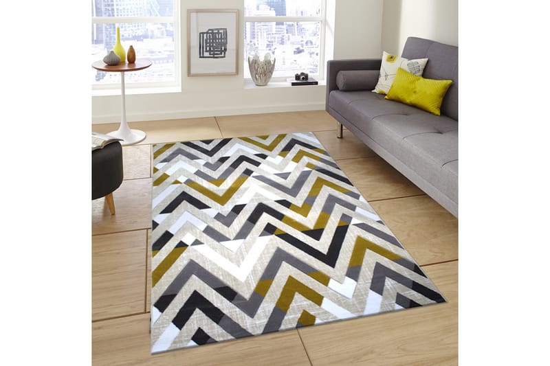 Matta Rubinas 120x170 cm - Multifärgad - Textil & mattor - Matta - Modern matta - Wiltonmatta