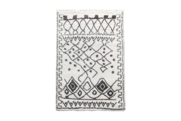 Matta Rubinas 120x180 cm - Vit/Grå - Textil & mattor - Matta - Modern matta - Wiltonmatta