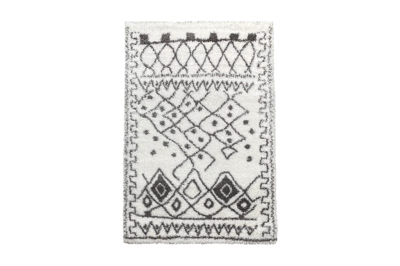 Matta Rubinas 120x180 cm - Vit/Grå - Textil & mattor - Matta - Modern matta - Wiltonmatta