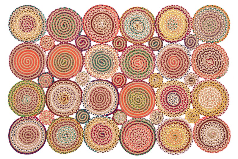 Matta Santoshe 120x180 cm - Flerfärgad - Textil & mattor - Matta - Modern matta - Wiltonmatta
