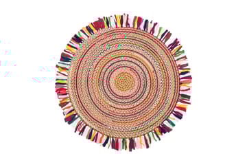 Matta Santoshe 150x150 cm - Flerfärgad - Textil & mattor - Matta - Modern matta - Wiltonmatta