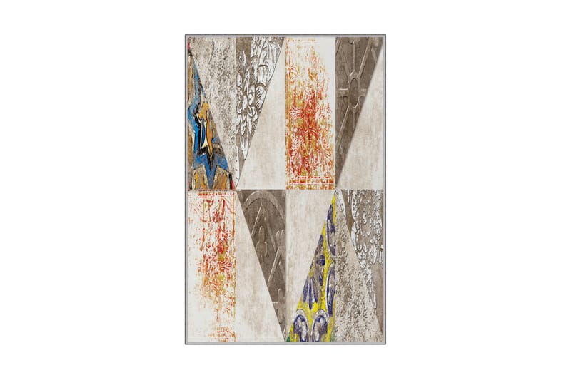 Matta Tenzile 100x150 cm - Flerfärgad - Textil & mattor - Matta - Modern matta - Wiltonmatta