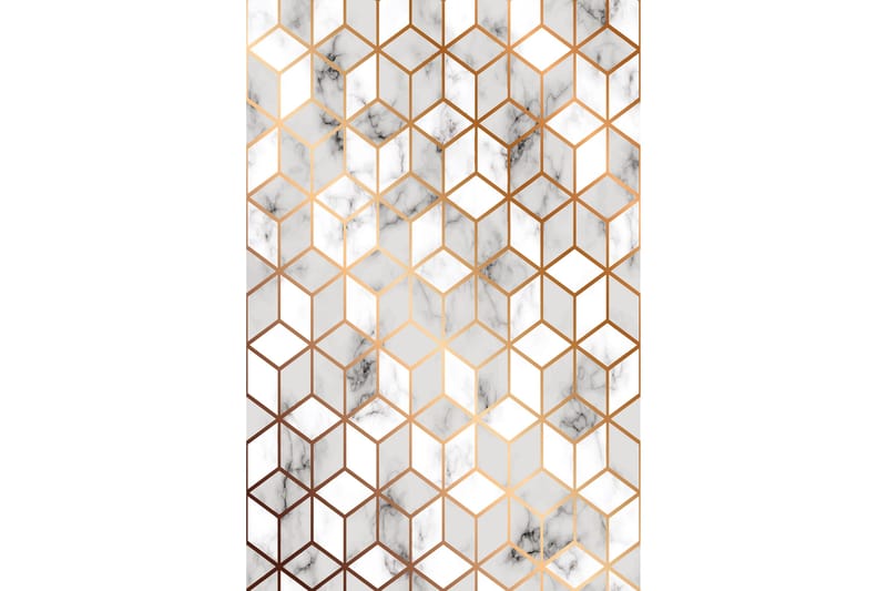 Matta Tenzile 100x200 cm - Flerfärgad - Textil & mattor - Matta - Modern matta - Wiltonmatta