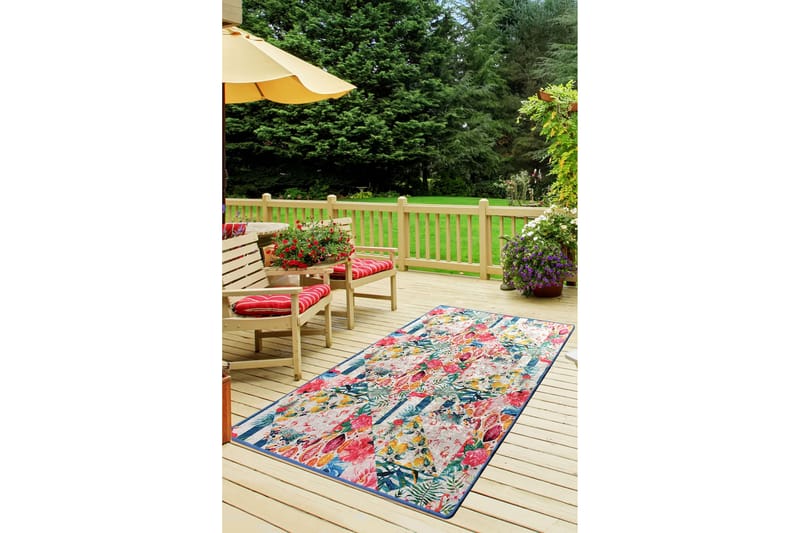 Matta Tevrat 120x180 cm - Rosa/Sammet - Textil & mattor - Matta - Modern matta - Wiltonmatta