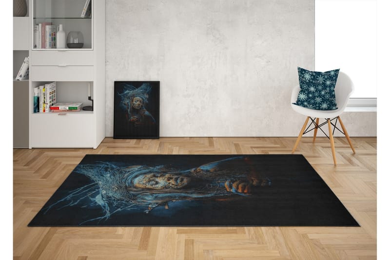 Matta Titanas 120x180 cm - Flerfärgad - Textil & mattor - Matta - Modern matta - Wiltonmatta