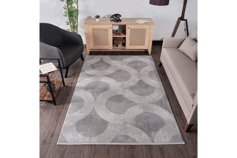 Wiltonmatta Mercury 120x180 Rektangulär - Grå - Textil & mattor - Matta - Modern matta - Friezematta