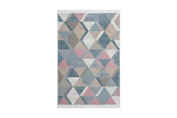 Mihriban Matta 120x180 cm - Blå/Rosa/Beige/Grå/Bomull - Textil & mattor - Matta - Modern matta - Wiltonmatta