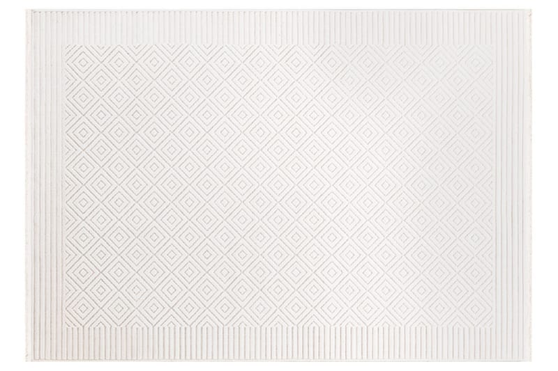 Wiltonmatta MORENOTUX 117x180 Rektangulär - Creme - Friezematta - Wiltonmatta