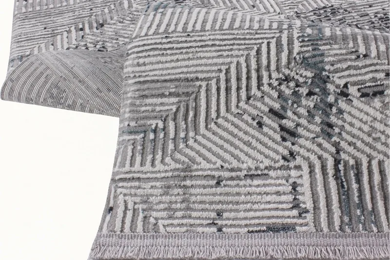 Tulima Wiltonmatta 80x300 cm Rektangulär - Blå - Textil & mattor - Matta - Modern matta - Friezematta