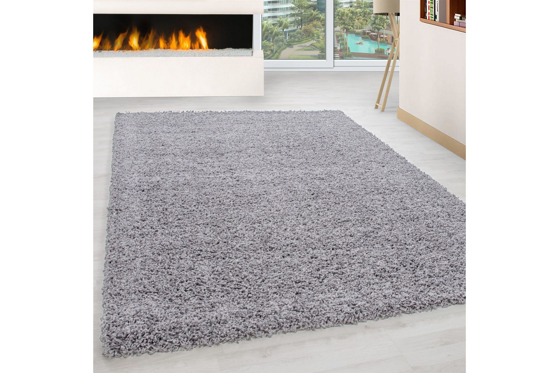 Neeshu Wiltonmatta 160x230 cm Rektangul&auml;r - Ljusgr&aring;