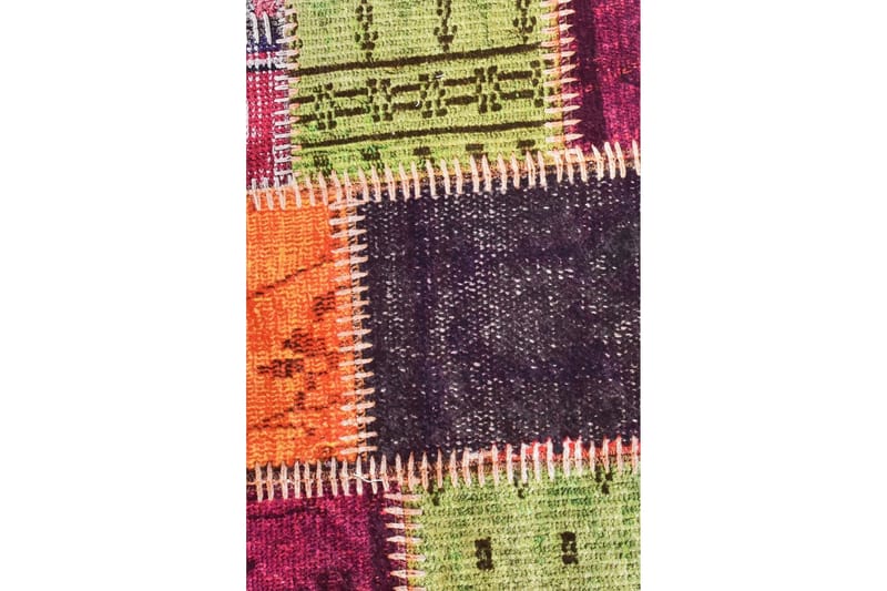 Nevriye Matta Rund 140 cm - Flerfärgad/Sammet - Textil & mattor - Matta - Modern matta - Wiltonmatta
