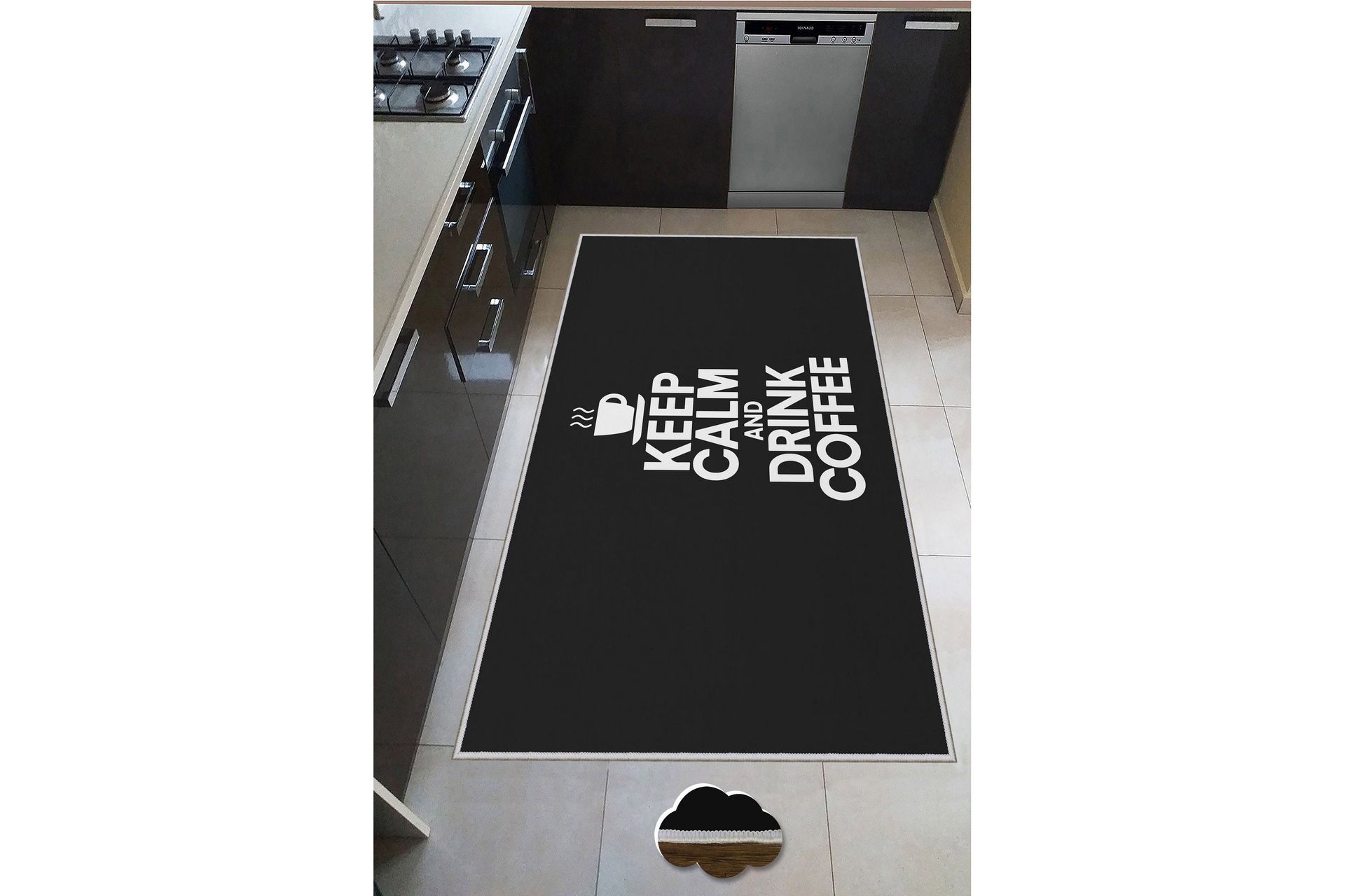 Nobuhisa Wiltonmatta 60x100 cm Rektangul&auml;r - Flerf&auml;rgad