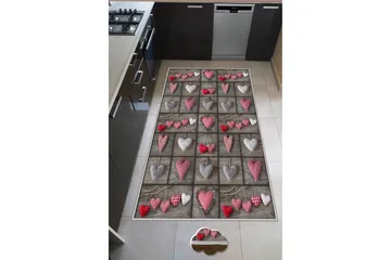 Nobunao Wiltonmatta 60x100 cm Rektangulär - Flerfärgad - Textil & mattor - Matta - Modern matta - Wiltonmatta