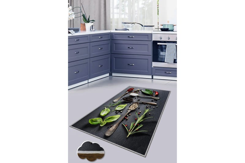 Nobunari Wiltonmatta 60x100 cm Rektangulär, Flerfärgad