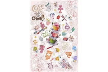 Nobuo Wiltonmatta 60x100 cm Rektangulär - Flerfärgad - Textil & mattor - Matta - Modern matta - Wiltonmatta