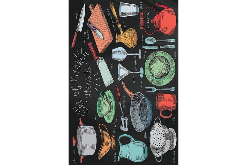 Nobusada Wiltonmatta 60x100 cm Rektangulär - Flerfärgad - Textil & mattor - Matta - Modern matta - Wiltonmatta