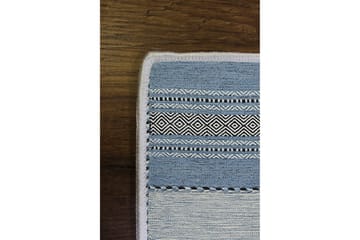 Nobutada Wiltonmatta 60x100 cm Rektangulär - Blå - Textil & mattor - Matta - Modern matta - Wiltonmatta