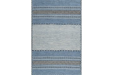 Nobutada Wiltonmatta 60x100 cm Rektangulär - Blå - Textil & mattor - Matta - Modern matta - Wiltonmatta