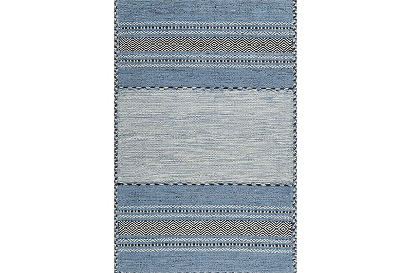 Nobutada Wiltonmatta 60x100 cm Rektangulär - Blå - Textil & mattor - Matta - Modern matta - Wiltonmatta