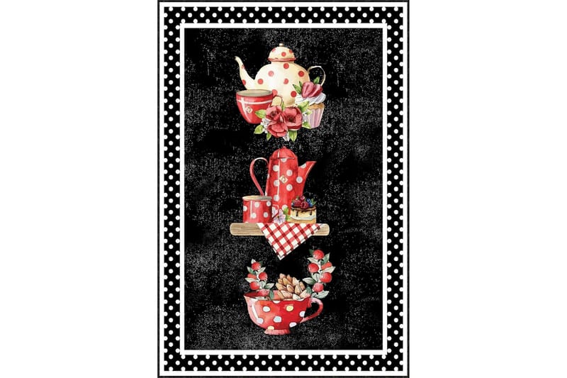 Nobutomo Wiltonmatta 60x100 cm Rektangulär - Flerfärgad - Textil & mattor - Matta - Modern matta - Wiltonmatta