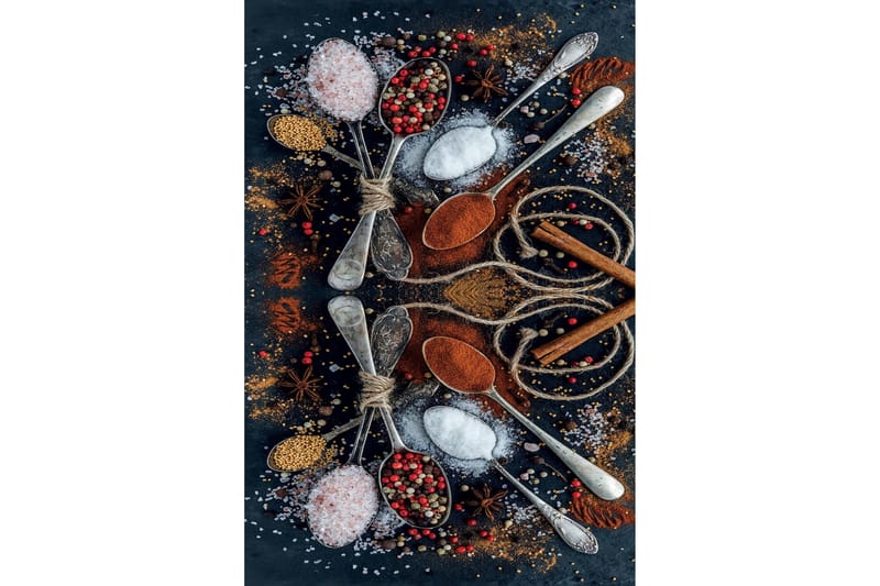 Nobuyasu Wiltonmatta 80x50 cm Rektangulär - Flerfärgad - Textil & mattor - Matta - Modern matta - Wiltonmatta