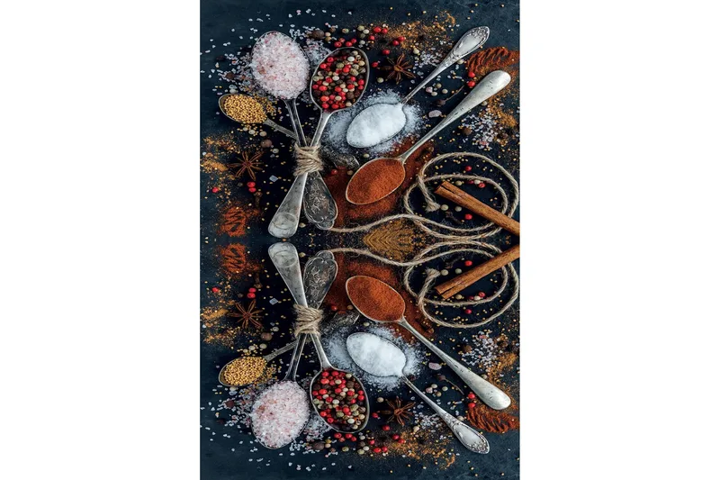 Nobuyasu Wiltonmatta 80x50 cm Rektangulär - Flerfärgad - Textil & mattor - Matta - Modern matta - Wiltonmatta